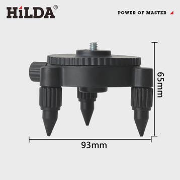 HILDA Laserwaterpas Accessoires: 360° Draaibare Statiefvoet, Verzenden, Nieuw