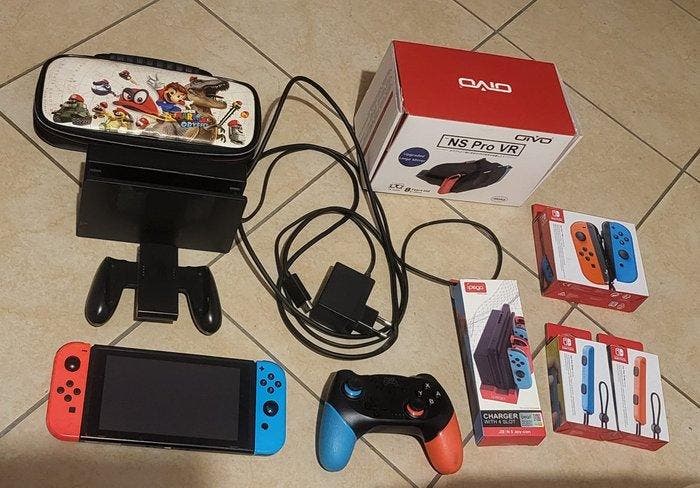 Nintendo - Switch - Nintendo Switch con accessori -, Spelcomputers en Games, Spelcomputers | Overige Accessoires
