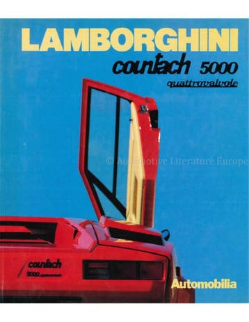 LAMBORGHINI COUNTACH 5000 QUATTROVALVOLE, Nieuw, Author