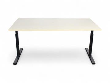 Recht T-poot bureau, 160x80cm, nieuw onderstel, Ophalen of Verzenden, Nieuw