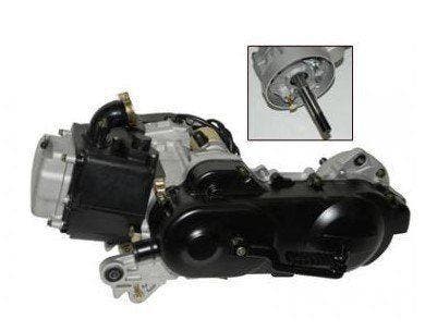 Motorblok GY6 50cc 10 inch Lange achteras EURO 2/3, Fietsen en Brommers, Brommeronderdelen | Scooters, Verzenden