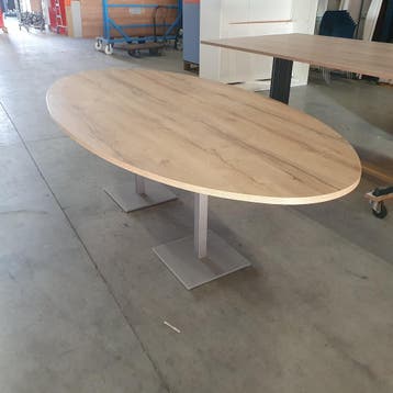 Pedrali ovale vergadertafel met NIEUW blad - 240x120 cm, Ophalen of Verzenden, Nieuw in verpakking