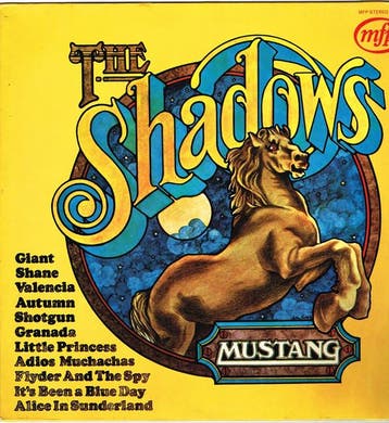 The Shadows - Mustang, Ophalen of Verzenden, Gebruikt