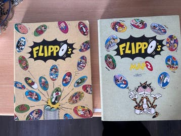 2 Flippomappen - Flippos Smith albums 1995 Map 1 en 2 Map
