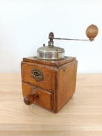 Haha Harhaus - Koffiemolen - Hout, Metaal, Staal