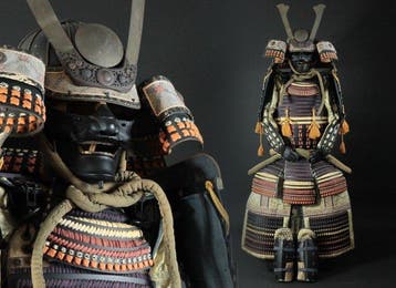 Harnas - Japan - Levensgroot Samurai-harnasset –, Antiek en Kunst