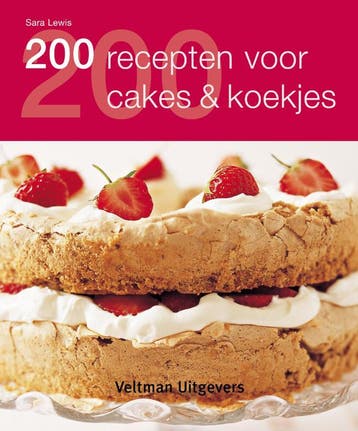 200 recepten voor cakes & koekjes - S. Lewis 9789059208520, Boeken, Verzenden, Zo goed als nieuw, S. Lewis