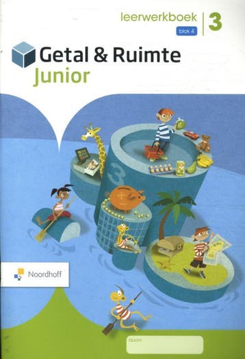 groep 3 blok 4 / Getal & Ruimte Junior / leerwerkboek, Verzenden, Zo goed als nieuw