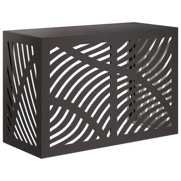 vidaXL Omkasting voor airconditioner Zwart 90 x 40 x 60 cm, Verzenden, Nieuw