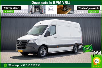 Zakelijke Lease |  Mercedes-Benz Sprinter 311 CDI L2H2 | Vol, Stof, Gebruikt, Wit, Mercedes-Benz