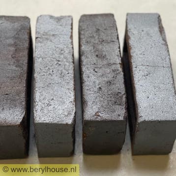 € 0,30 per stuk Metselstenen DF ws zwart schoonwerk/vuilwerk, Verzenden, Nieuw, Bakstenen