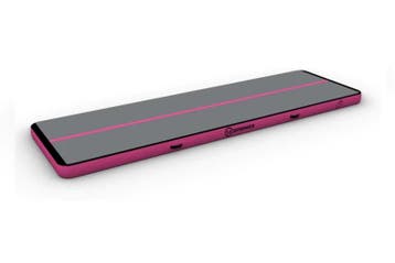 Airtrack 12spring 400x120x15 cm Comfort Roze/grijs, Ophalen of Verzenden, Nieuw