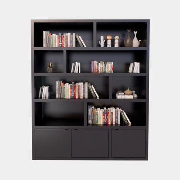 123Kast - Vakkenkast Londen 01 - 200x40x240 cm - 123Kast - e, Verzenden, Nieuw
