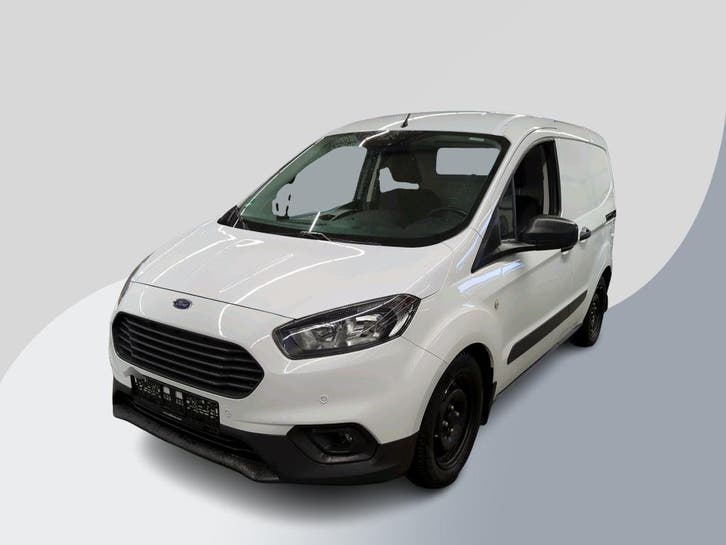 Ford Transit Courier 1.0 Trend EcoBoost S&S, Auto's, Bestelauto's, Lease, Handgeschakeld, Financial lease, Wit, Ford, Stof, Overige brandstoffen
