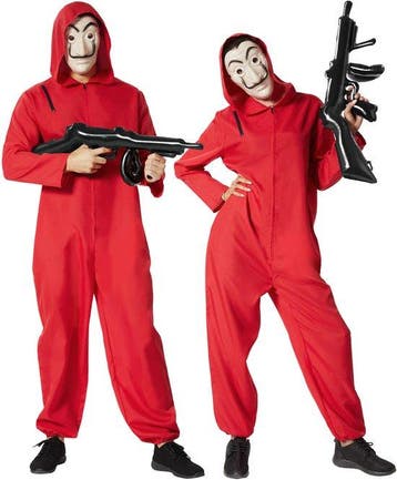 2dekans | Dressforfun La Casa de Papel - Money Heist -, Dressforfun, Ophalen of Verzenden, Zo goed als nieuw