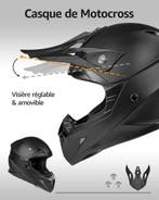 Fullface Helm YM-915 ABS | Tweedekansje | OP=OP, Motoren, Kleding | Motorhelmen, Overige merken, Ophalen of Verzenden, Nieuw zonder kaartje