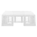 Partytent / Paviljoen Gala - 4 x 6 meter - Wit - Incl. Zijwa, Tuin en Terras, Partytenten, Verzenden, Nieuw
