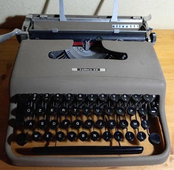 Marcello Nizzoli - Olivetti, Lettera 22 - Originele, Antiek en Kunst