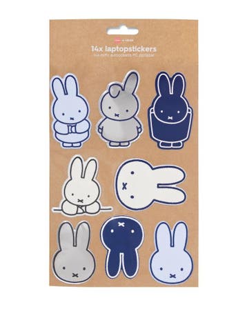 HEMA Nijntje laptopstickers pvc - 14 stuks, Verzenden, Nieuw