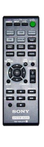 Afstandsbediening Sony RM-AMU214 CMT-SBT40D hcd-sbt40d, Ophalen of Verzenden, Nieuw, Origineel