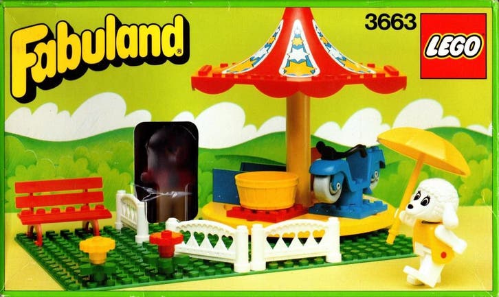 LEGO Fabuland Carrousel - 3663 (Nieuw, doos beschadigd), Kinderen en Baby's, Speelgoed | Duplo en Lego, Nieuw, Verzenden