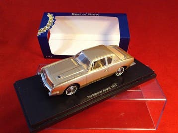 Best of Show - BoS 1:43 - Modelauto - Studebaker Avanti, Nieuw