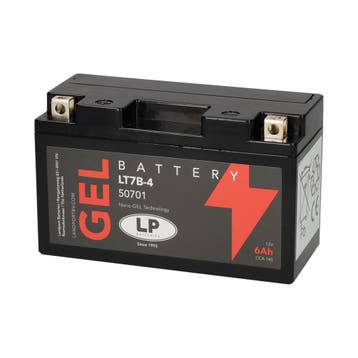 Landport (LP) LT7B-4 motor GEL accu 12 volt 6 ah (50701 -, Motoren, Ophalen of Verzenden, Nieuw