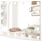 LIVSK Hollywood Make-up Spiegel met Verlichting - 18 Dimbare, Verzenden, Nieuw