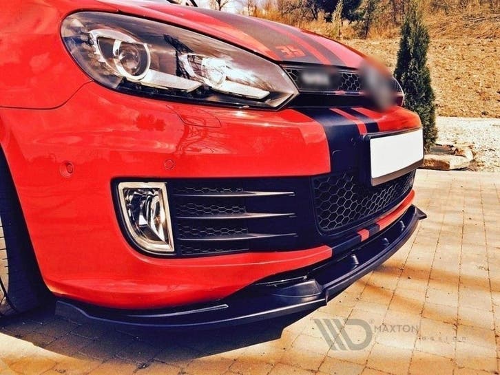 Front Splitter voor Volkswagen Golf 6 GTI 35TH EDITION 35, Auto diversen, Tuning en Styling, Ophalen of Verzenden