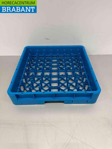 Kunststof waskorf waskrat bordenkorf 50 x 50 x 10 cm Horeca, Ophalen of Verzenden, Nieuw in verpakking