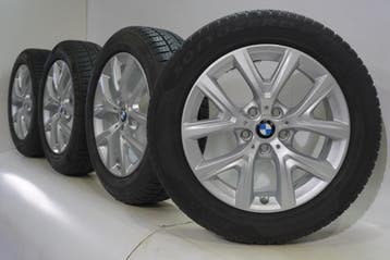 BMW X1 F48 X2 F39 574 17 inch velgen Pirelli Winterbanden Or, Auto-onderdelen, Gebruikt, Velg(en), 17 inch, Winterbanden