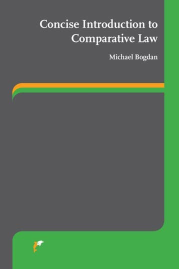 Concise introduction to comparative law 9789089521255, Verzenden, Gelezen, Michael Bogdan