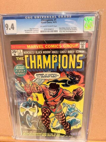 The Champions #1 - Key Issue – 1st Appearance & Origin of, Nieuw