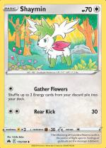 Shaymin 115/159 Crown Zenith, Ophalen of Verzenden, Nieuw, Losse kaart, Foil