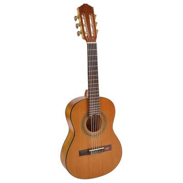 Salvador Cortez CC-06-PA Klassieke Gitaar 1/4 Naturel Satin, Ophalen of Verzenden, Nieuw