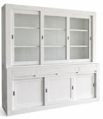 Buffetkast design wit Enschede 200cm, Huis en Inrichting, Kasten | Buffetkasten, Ophalen of Verzenden, Nieuw