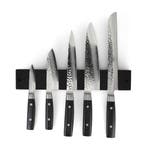 Yaxell Zen Messenset – 6-delig – Magnetische Messenstrip, Ophalen of Verzenden, Nieuw, Overige materialen, Bestekset