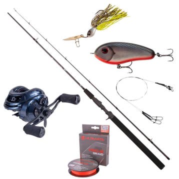 Cast Special Baitcaster Set 15-45g, Verzenden, Nieuw