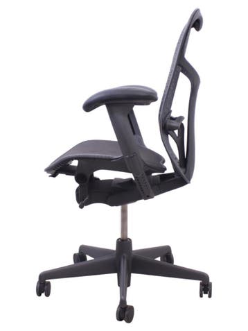 Refurbished Herman Miller Mirra 2 Office Chairs, Verzenden, Zwart, Zo goed als nieuw, Bureaustoel