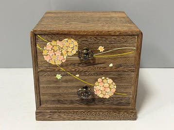 Kabinet - Hout, Metaal - Japan - Traditionele kleine kist