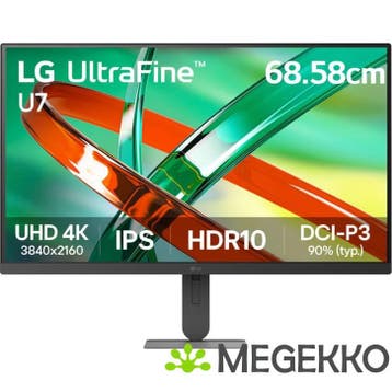 LG UltraFine 27US500-W 27  4K Ultra HD IPS Monitor, Computers en Software, Verzenden, Nieuw, LG