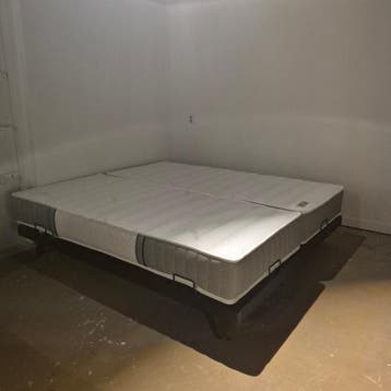 LATTOFLEX |  BEDCOMBINATIE | 2x BODEM WINX FIX 90x210, Ophalen, Nieuw, Matras
