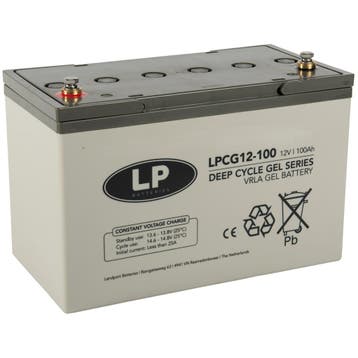 Landport (LP) VRLA-LPCG-GEL accu 12 volt 100 ah LPCG12-100, Ophalen of Verzenden, Nieuw