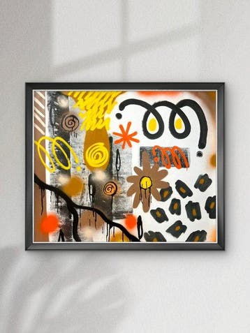 Nuno Barbedo (1983) - Urban drips (XL Size Painting)