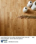 Goedkoop Lamel Parket Geolied Massieve Planken 14mm dik 4V, Parket, 75 m² of meer, Nieuw, Ophalen of Verzenden