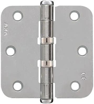 AXA Kogellagerscharnier 76x76 Ronde Hoeken Staal Topcoat, Verzenden, Nieuw