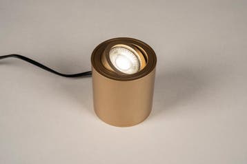 Rietveld Tafellampen - Goud - Metaal, Aluminium, Verzenden, Nieuw