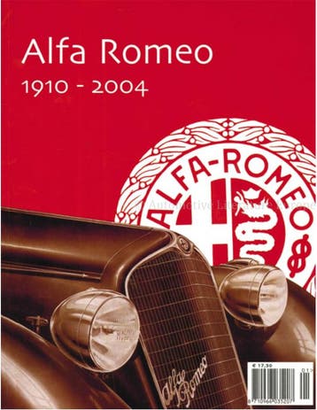 ALFA ROMEO 1910 - 2004, Boeken, Auto's | Boeken, Nieuw, Alfa Romeo, Author