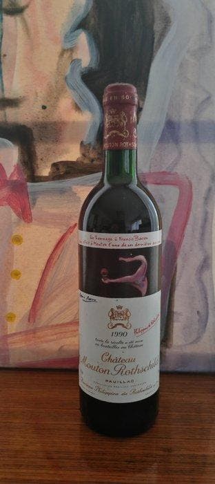 1990 Chateau Mouton Rothschild - Pauillac 1er Grand Cru, Nieuw