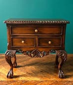 Nachtkastje - Hout - Chippendale-stijl